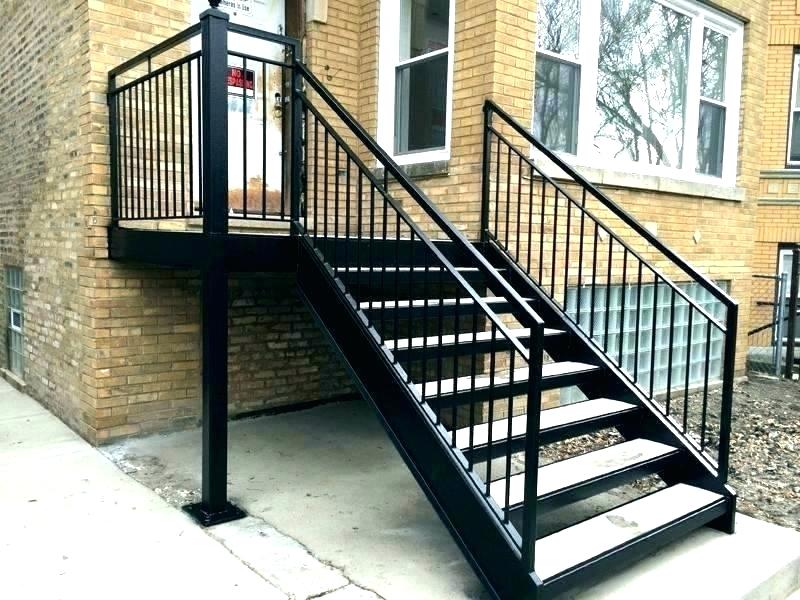 Ограждение перил лестницы балкона Balcony Stair Railing Fence