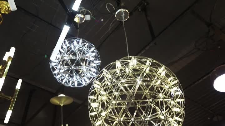 Fireworks ball modern decorative chandelier