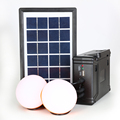 Portable power supply solar panel multi-function power kits emergency light solar light kit set for home1