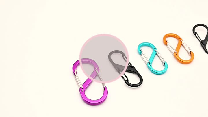 S de forme carabiner