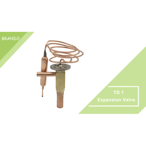 TD 1 Angleway Refrigération TxV Thermostatic Extension Vanne pour R134A R22 R407C R404A