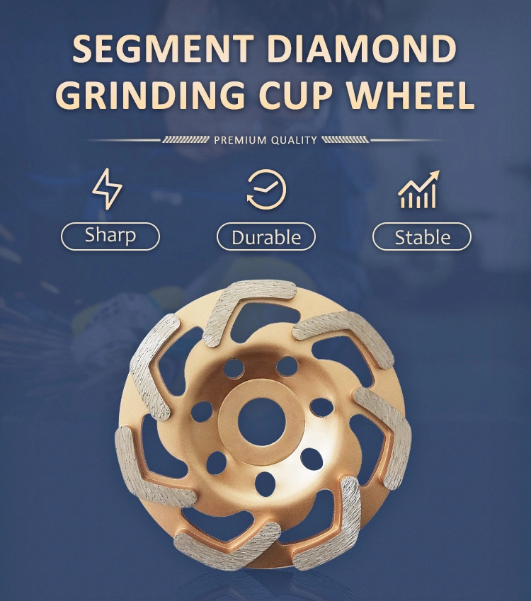 Segment Diamond Grinding Cup Wheel