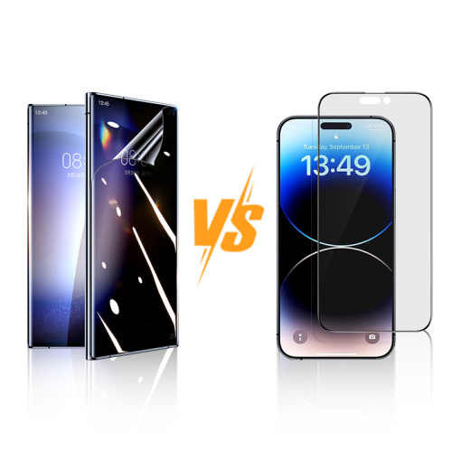 Ochranstvím hydrogelu vs Ochrana z Tempered Glass Screen! Který máš rád?