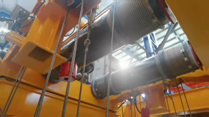 Curved Rail &amp; Ramp in Shield Tunneling Machine.mp4