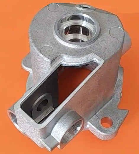 Aluminium Die Casting Machinery Parts Valve Case