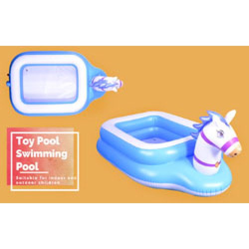 Einhorn-aufblasbarer Brunnen für Kinder, um zu spielen, Spraypool Amazonas, Baby-Schwimmbad, Kiddie-Pool