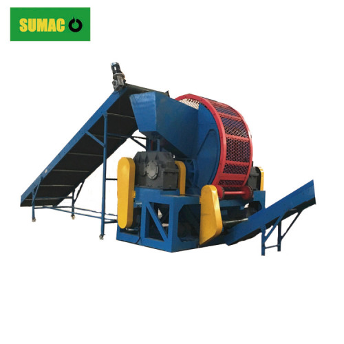 Application Range Of Tire Shredder