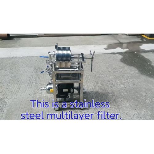 Stainless steel multilayer filter