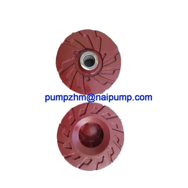 Ah Slurry Pump impellers โครเมี่ยม