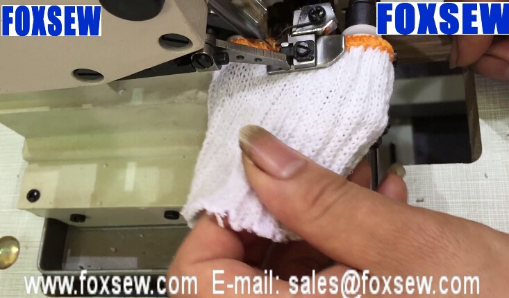 Glove Overlock Sewing Machine 