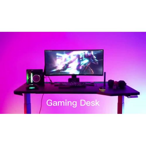 Home bedroom gaming desk