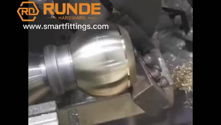 how to machining brass ball