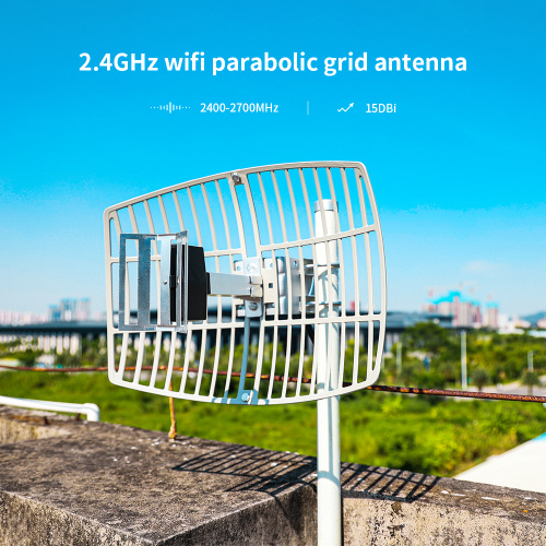 2.4G WiFi Antena de ceño parabólico