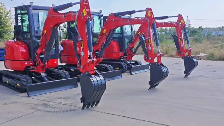 Mini excavatrice de 3,5 tonnes