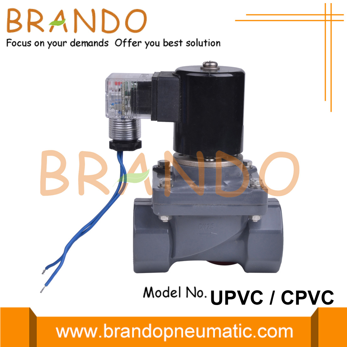 1/2 &#39;&#39; CPVC Solenoïde klep