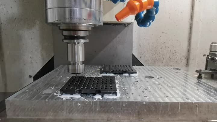 Precision three-axis CNC machining