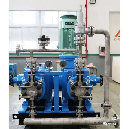 Ailipu Hydrogenation Dosagem Skid | Bomba de injeção de alta pressão Skid e alta pressão de injeção de amina Skid Skid