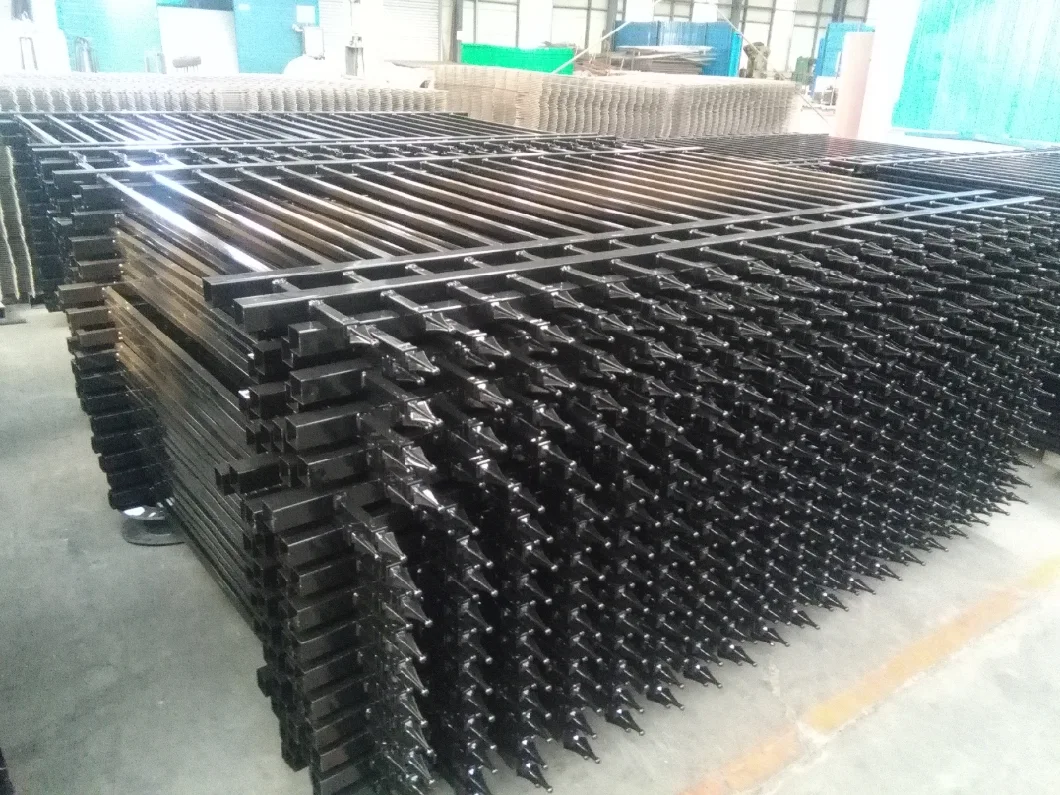 Factory Ornamental Wrought Iron Fence Iron Decorative Fence Roof Corrugated Fence Steel Sheets for Sale