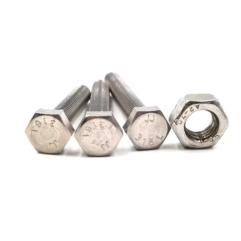 Stainless Steel A2 Hex Bolt And Nut