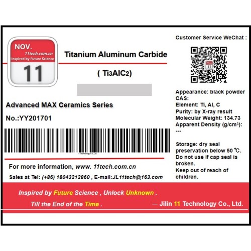 Single product MAX phase -Ti3AlC2