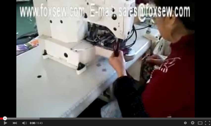 Automatic Velcro Tape Cutting and Feeding Machine 