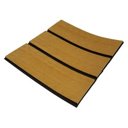 Melors 3M Self Adhesive Non-Skid 6mm Thickness Marine Grade PE/EVA Foam Faux Teak Sheets