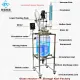 Cuve de réacteur en verre de 100 litres pour produits chimiques de laboratoire