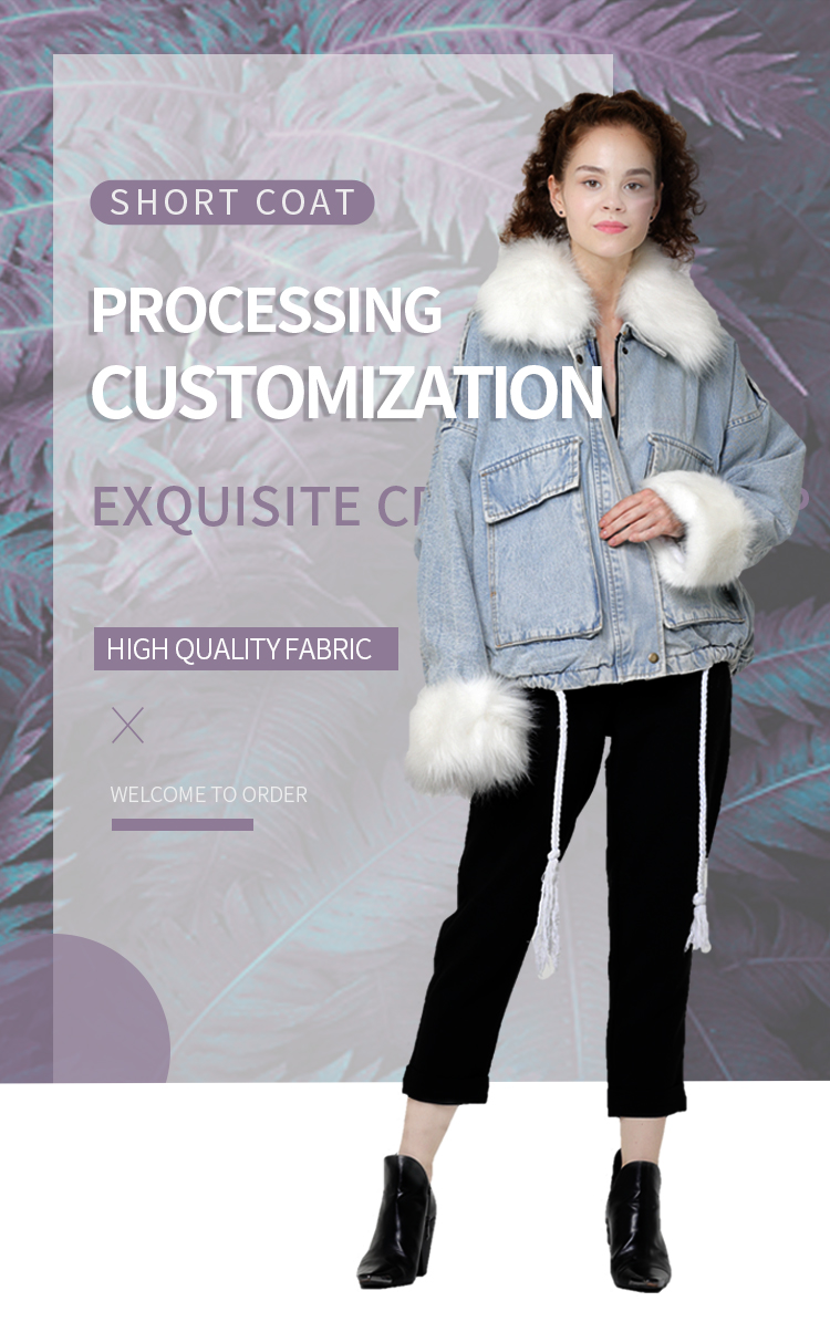 Chaqueta vaquera lavada para mujer Women's washed Jeans Jacket