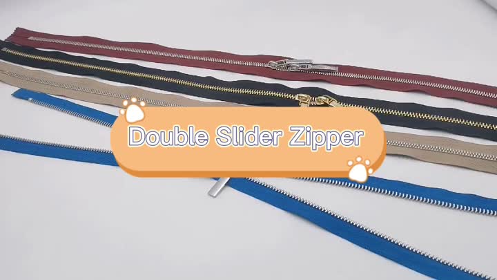 Double Slider Zipper