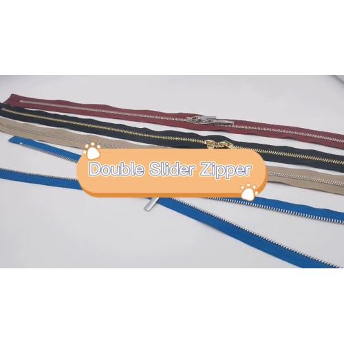 Double Slider Zipper