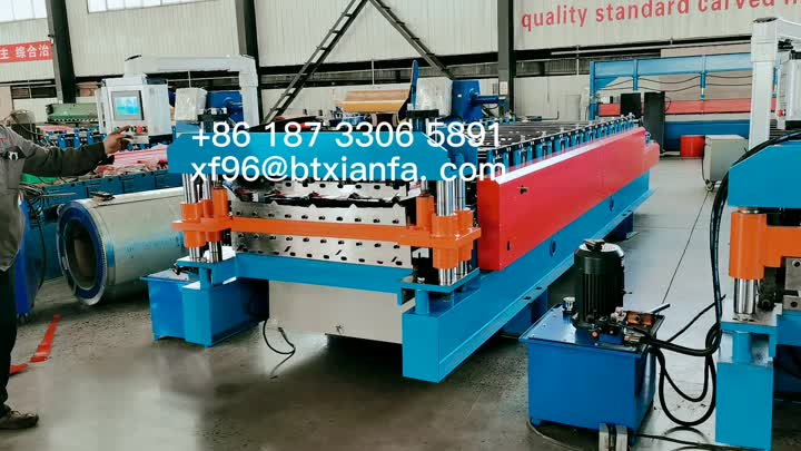 PBR Panel Forming Machine