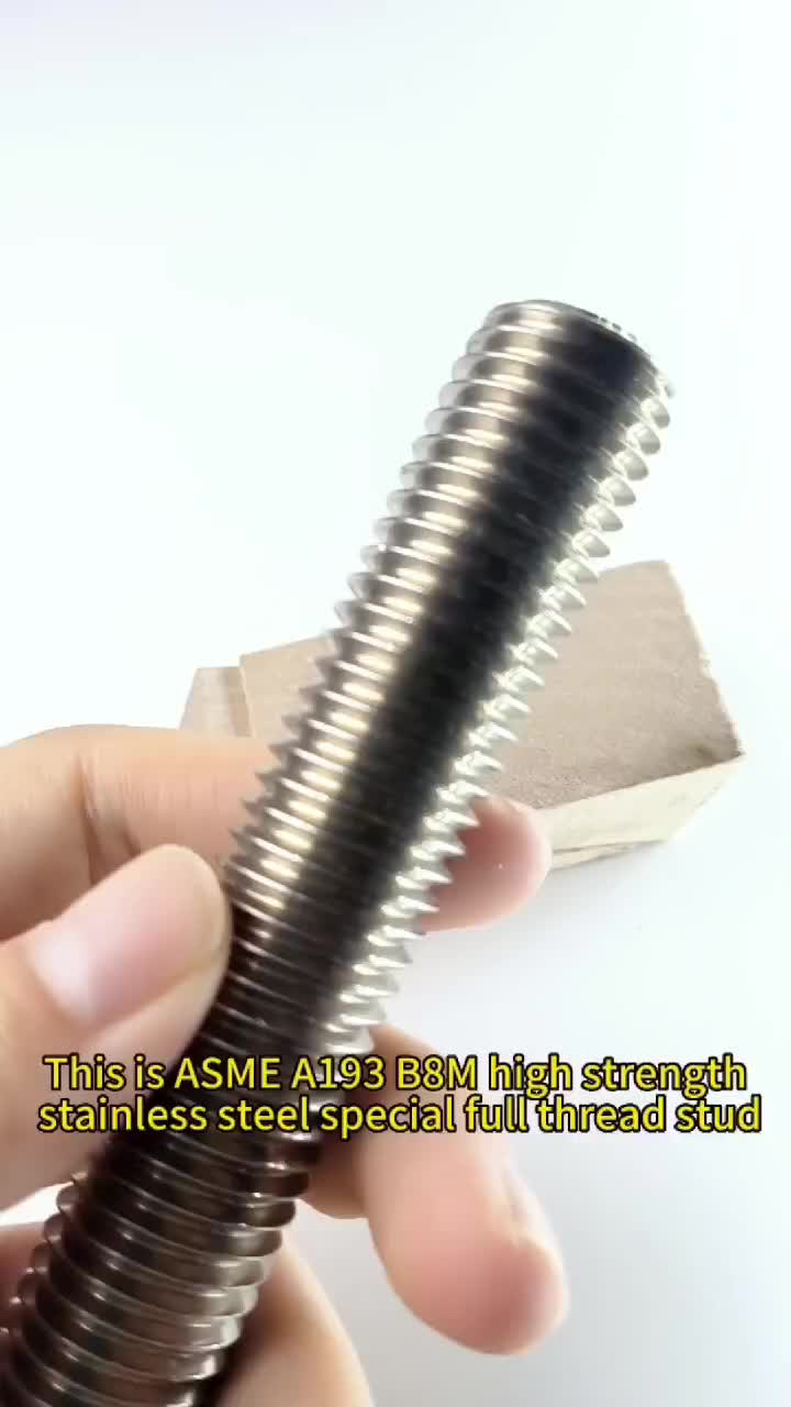 ASME A193 B8M Special Full Thread Stud