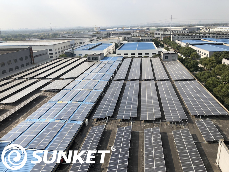 Sunket Own Factory Roof project