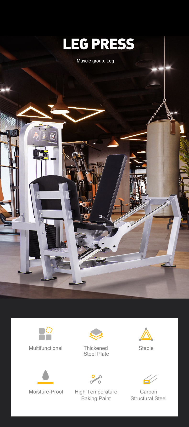 Leg Press Gym Equipment 611 01