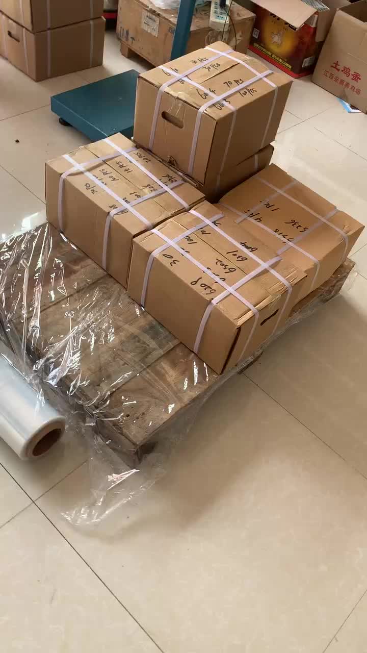 package bearing on pallet