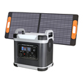 Two-way Fast Charging 2.5 Hours Full High Capacity Portable Outdoor Power Supply 2000W Solar Power Station1