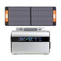 Outdoor Camping LED USB Solar Supply Lithium Battery Bank Charger Generator 300W 600W 1000W Portable Power Station1