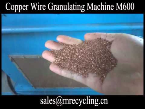 copper wire granulating