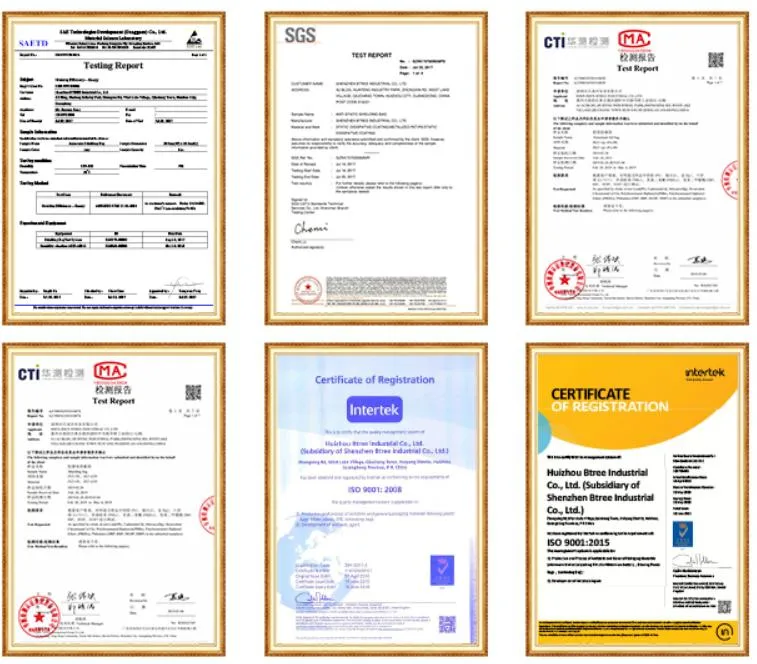 Termoforming folhas de borracha ESD Filme antistático para eletrônicos