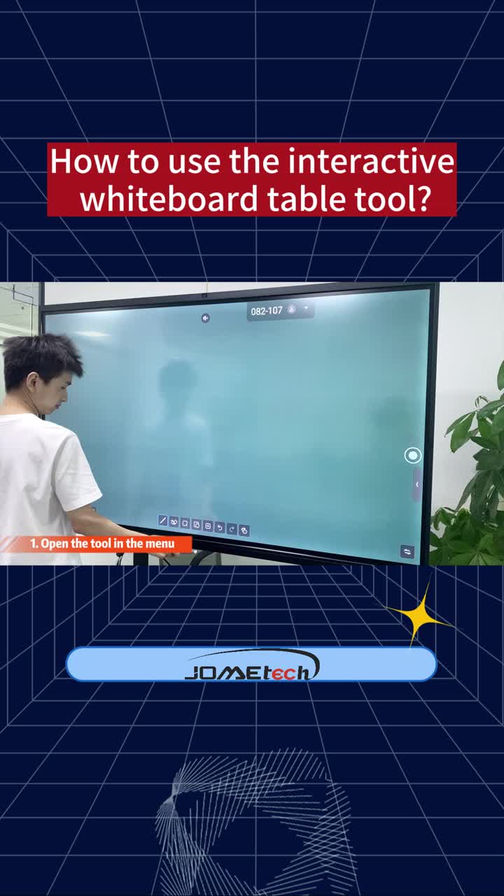 Cara Menggunakan Alat Jadual Whiteboard Interaktif