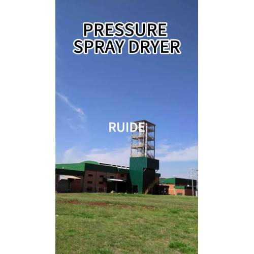 Pressure spray dryer