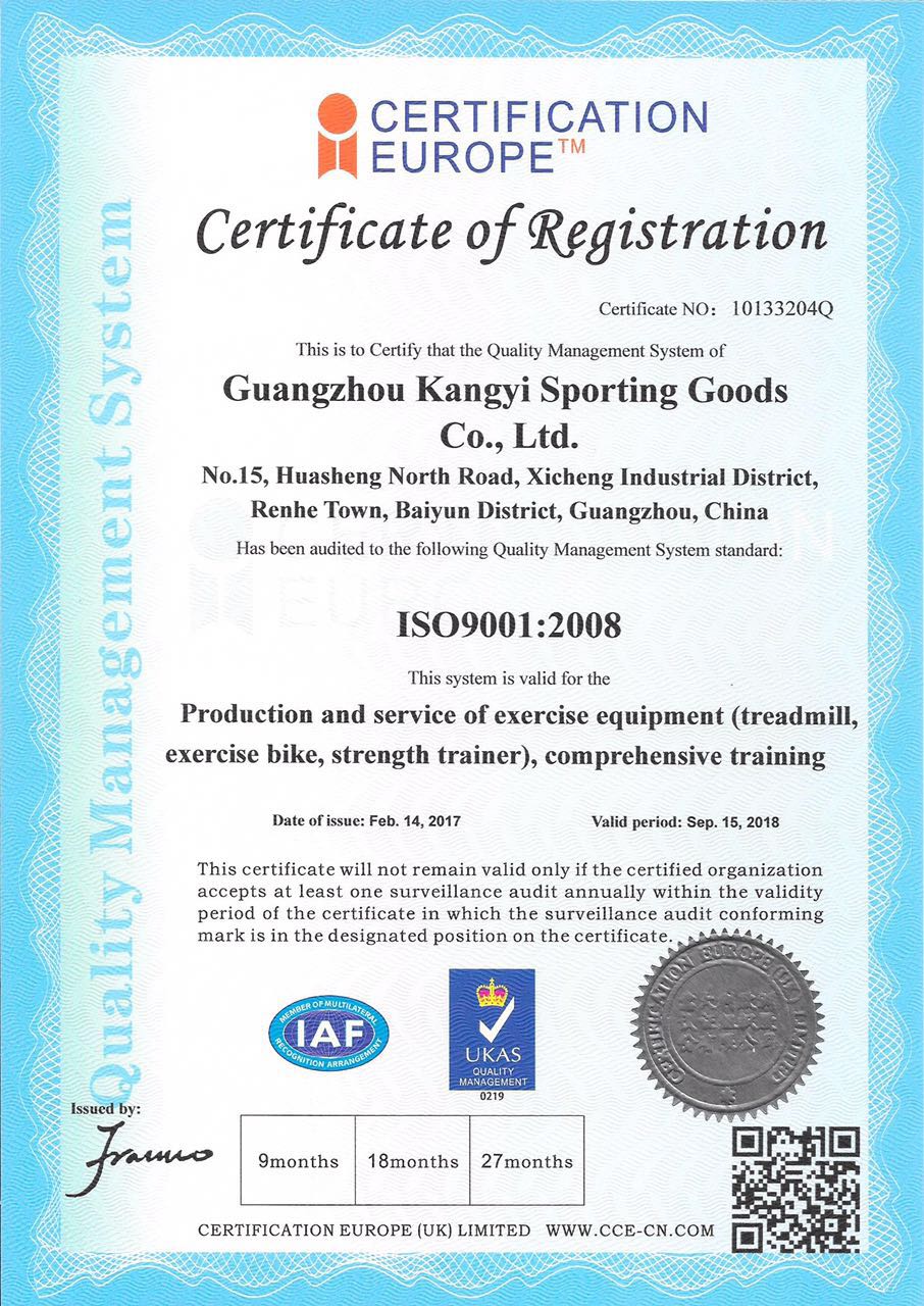 Certificate of Registration