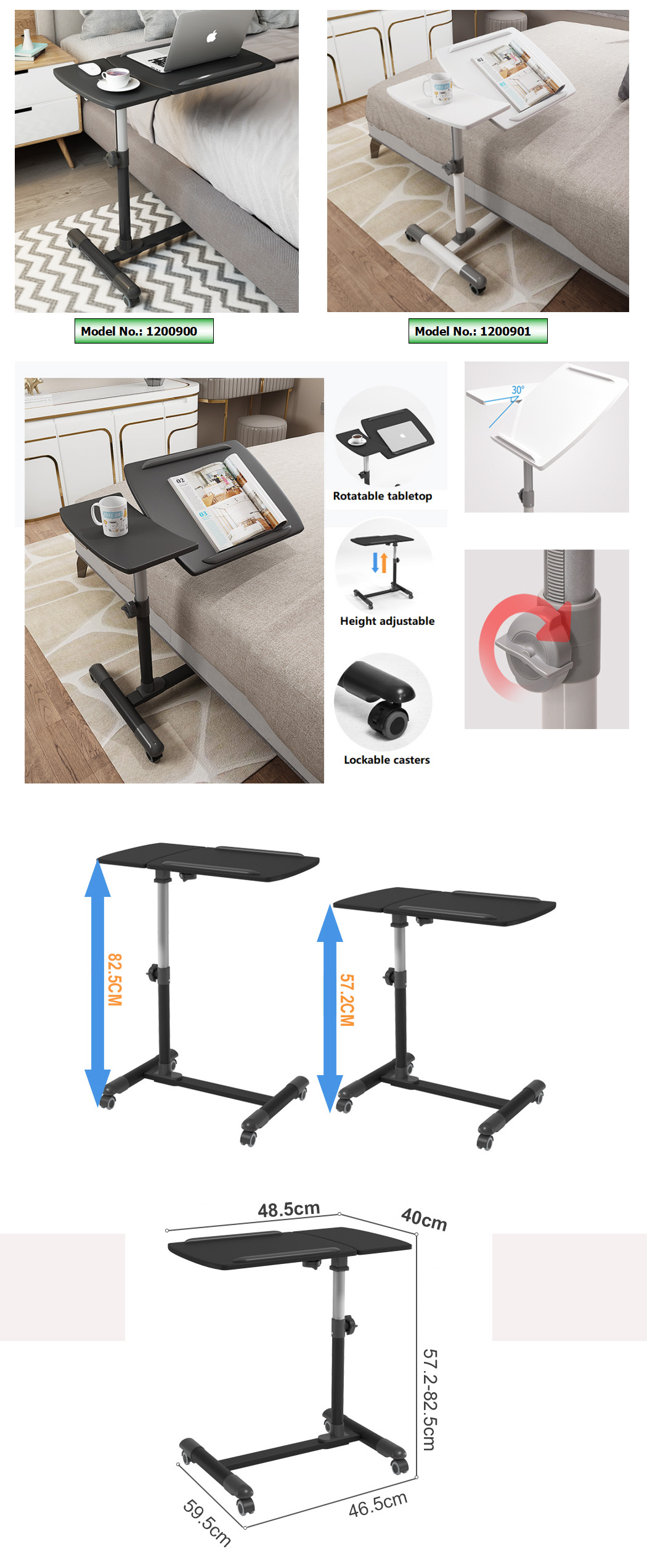 bed side table details