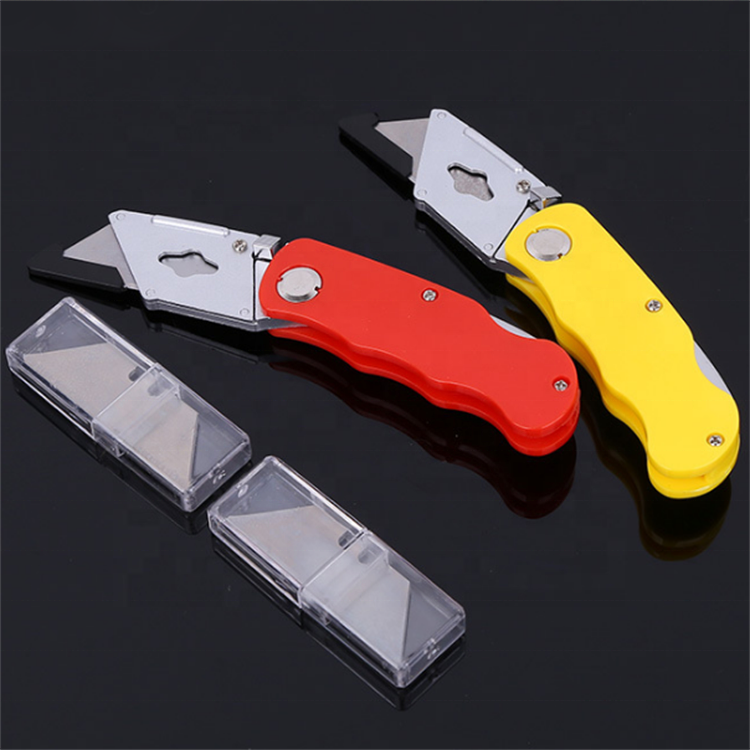 Trapezoid Blade Folding Utility Knife