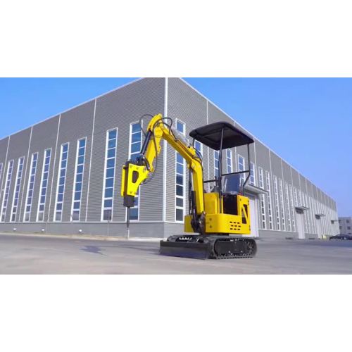 Máy xúc mini 1TON đi kèm với các tệp đính kèm khác nhau