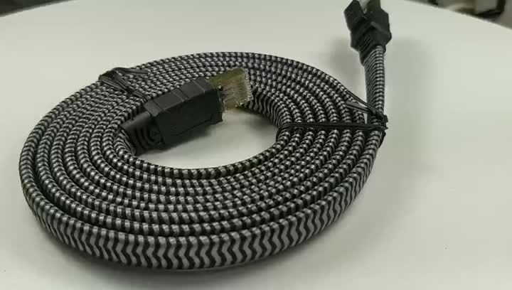 cable Ethernet trenzado de video cat8 (4)