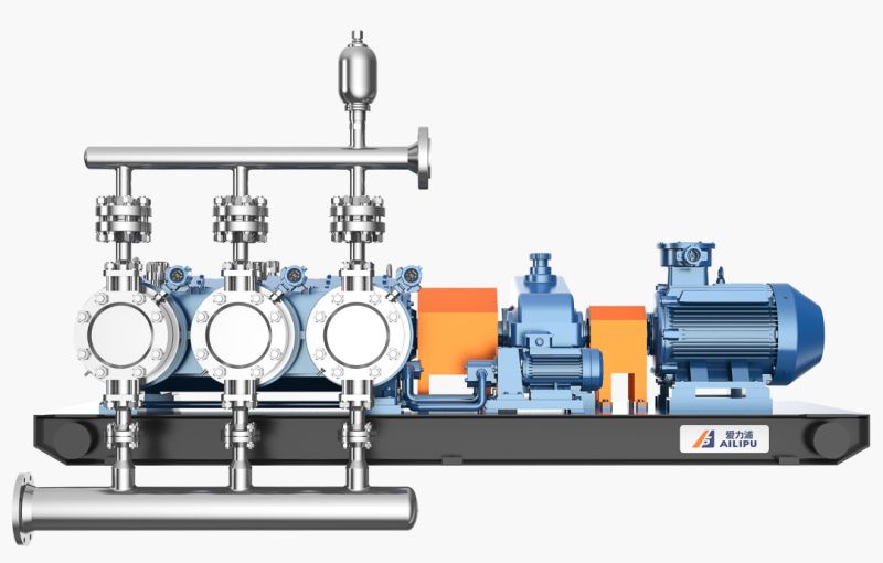 Process diaphragm pump show video