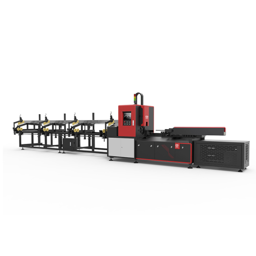 Four advantages of laser pipe cutting machine: