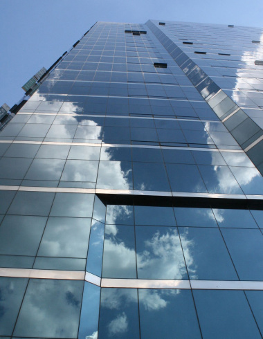 Oefas Aluminium Glassvorhangwand