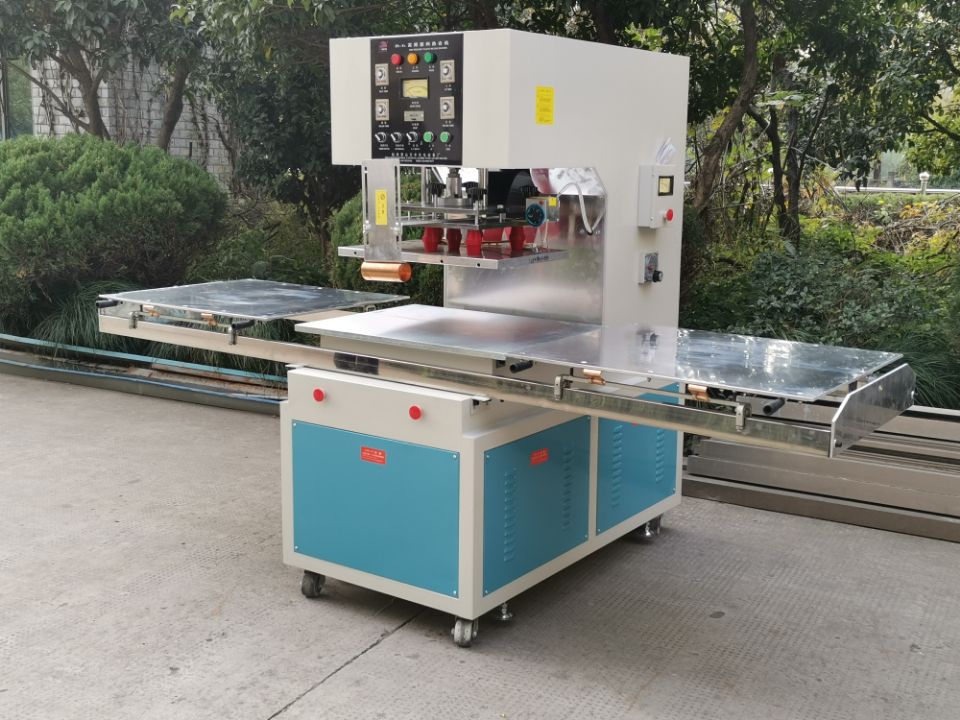 High frequency embossing machine 